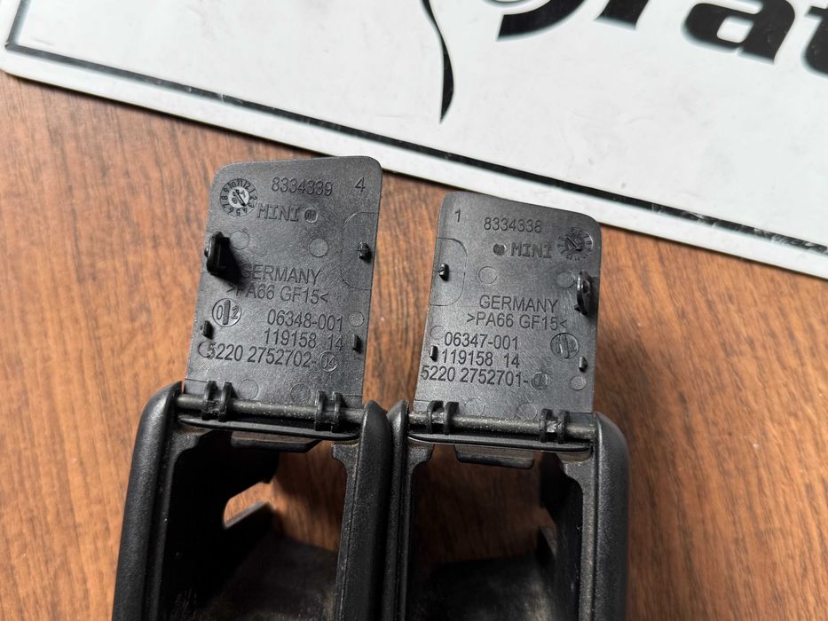 Encaixes Tampas Cintos ISOFIX Mini Cooper R56