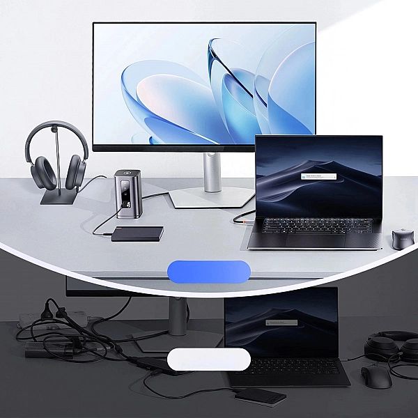 Stacja dokująca Baseus Spacemate RD1 hub 11w1 USB-C - 2xHDMI 4K(at)60H