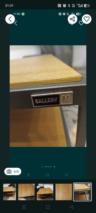 Sprzedam stolik kawowy drewniany nowoczesny design