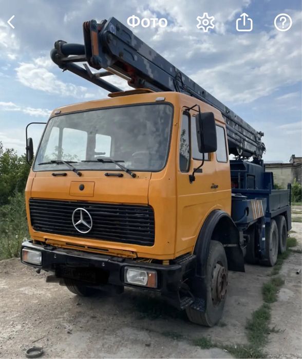 Послуги бетононасосу, б/г з ПДВ, без посередників. Область