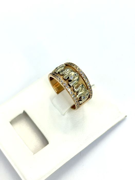 Золота каблучка 585 проби