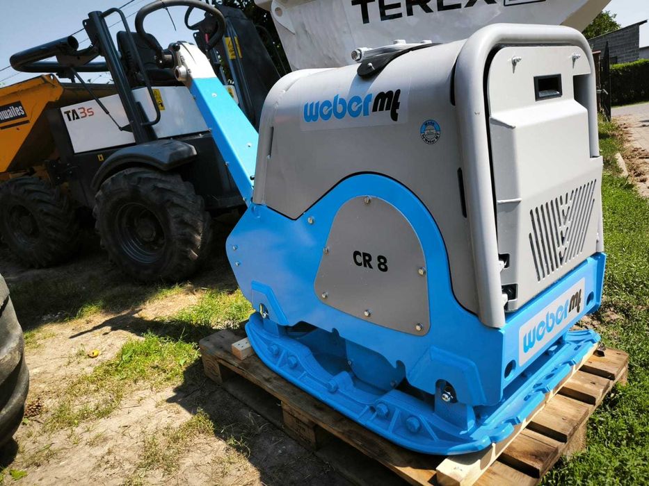 WEBER MT CR 8 Hatz 14 KM diesel Nowa! - Zagęszczarka dwukierunkowa ubijarka rewersyjna 600 kg z e-startem i systemem MDM | Jak Ammann, Bomag, Wacker