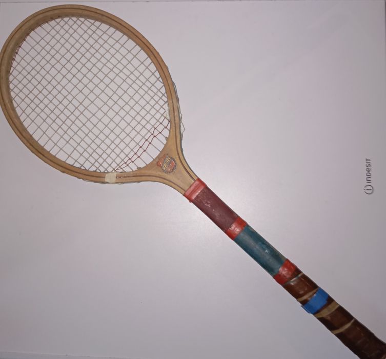 Raquete de Ténis Vintage Spalding Young Star - Madeira (Anos 70/80)