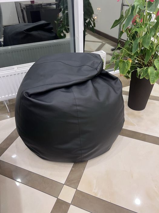 Кресло- мешок / Пуф мягкий из кож зама