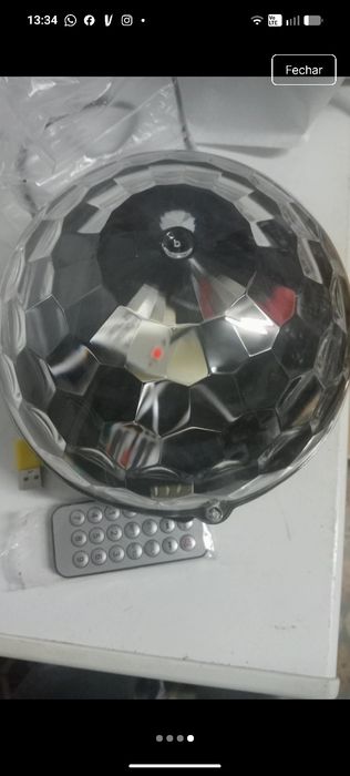 Bola mágica LED.