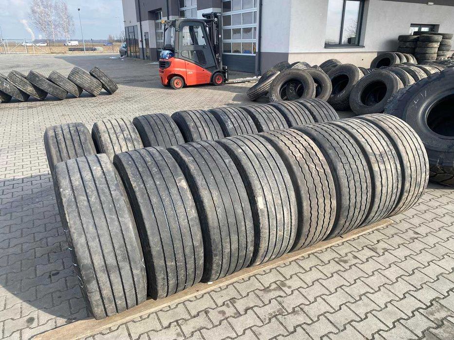 Opony używane ciężarowe pogłębiane 385/65R22.5 Różne Marki