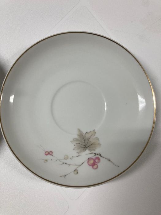 Vista alegre serviço de chá antigo