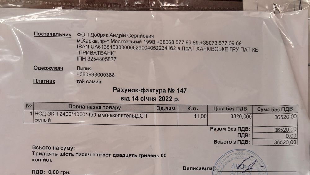 Меблі для магазину