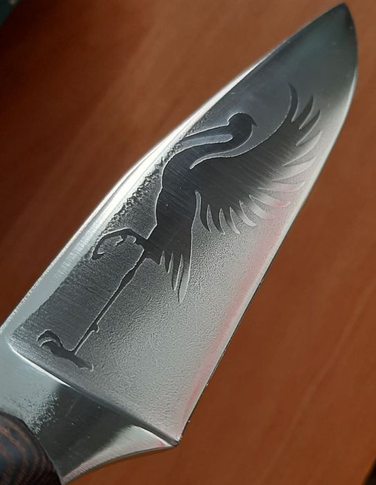 Ніж кухонний, туристичний. Нож кухонный. Сталь 50х14МФ