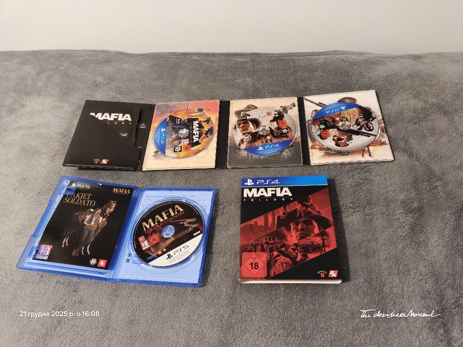 Mafia Trilogy (PS4)- Mafia: The Old Country (PS5)