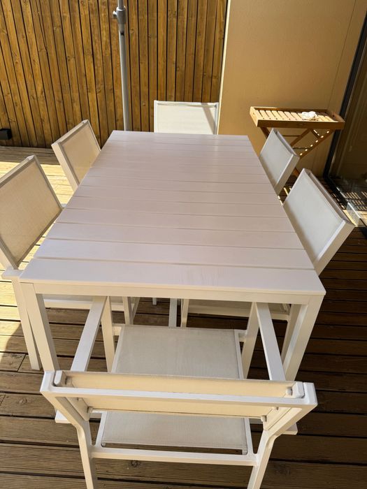 Conjunto Mesa e Cadeiras de exterior