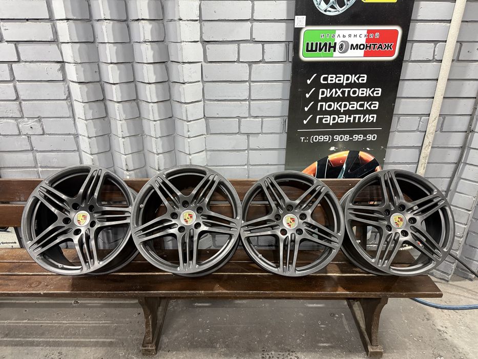 99 Кованные разноширокие диски BBS Porsche Panamera 911 5/130 R19
