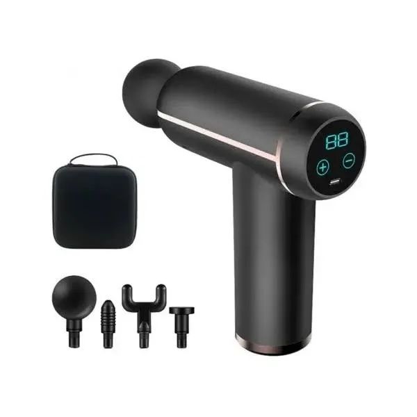 Масажний пістолет перкусійний вібромамажер