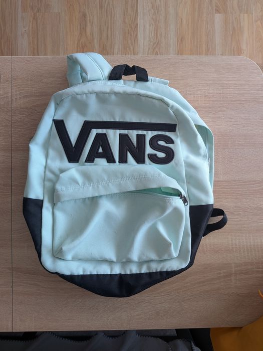 Plecak VANS - Kolor Miętowy / Mint - Stan Bardzo dobry