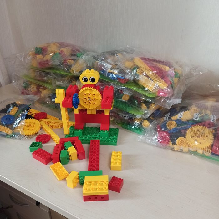 Lego 9656 Конструктор най простіші механізми Набор 102 деталі, де