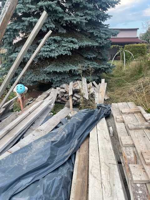 Deski po szalunkach – duża ilość – całość – Ruda Śląska