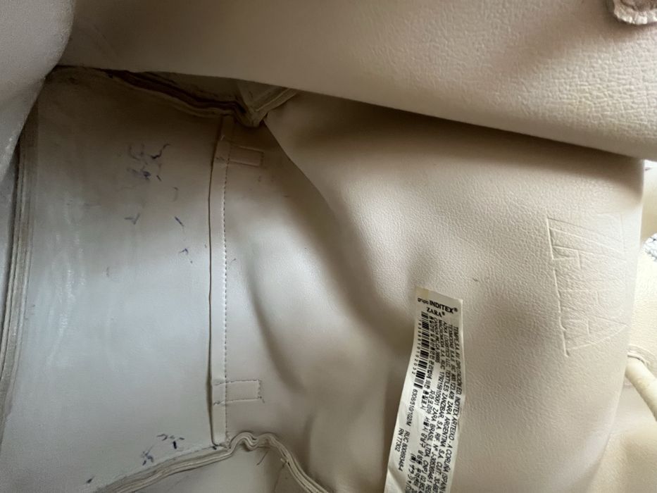 Рюкзак Zara белый туфли