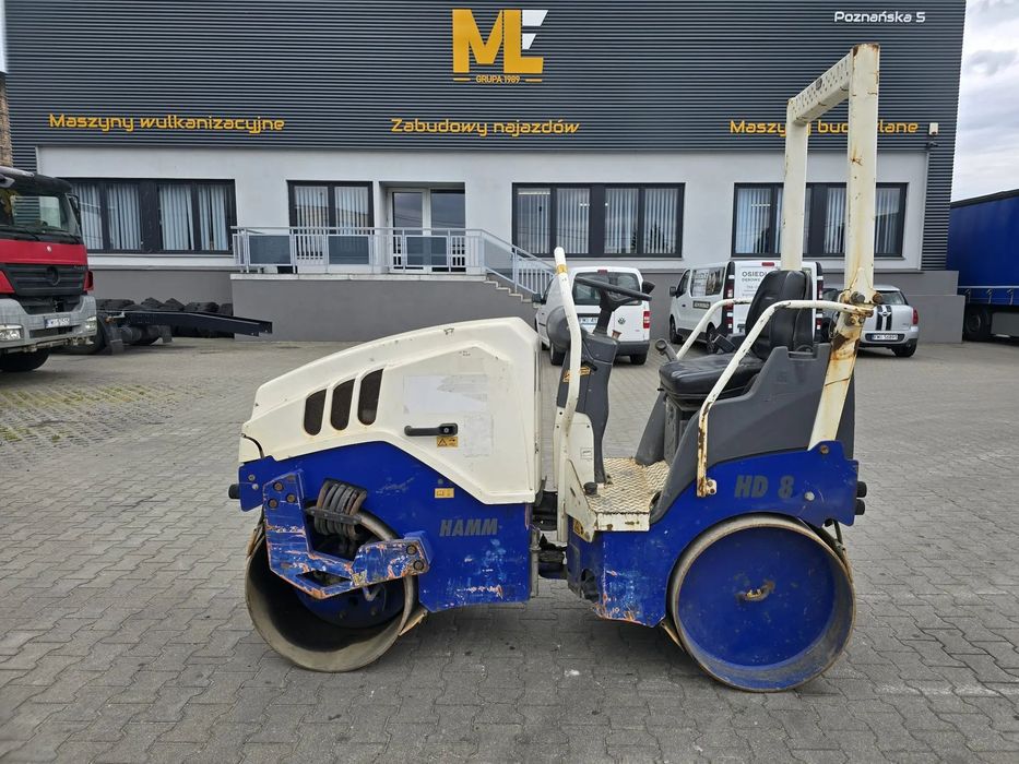 Hamm HD 8 VV  Walec Hammer Hamm HD 8 VV 2015 rok
