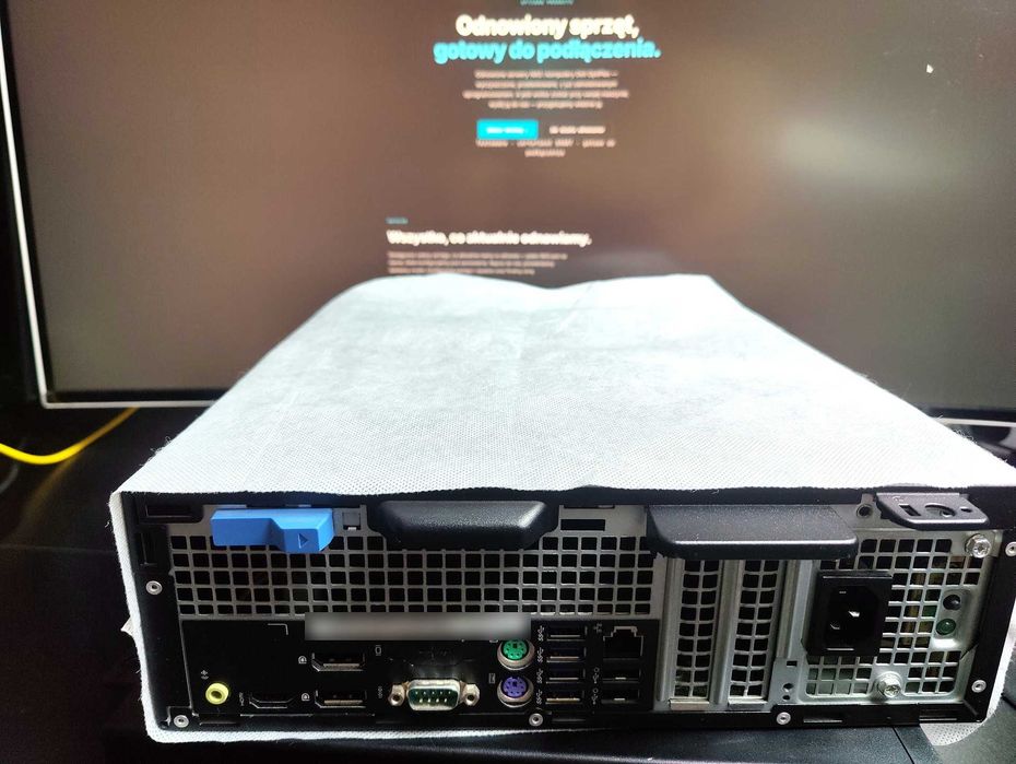 Dell OptiPlex 7040 SFF i5 16GB RAM 256GB SSD M.2 DVD – wyczyszczony