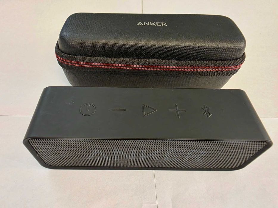Coluna Bluetooth Anker Soundcore + Caixa rigida de transporte