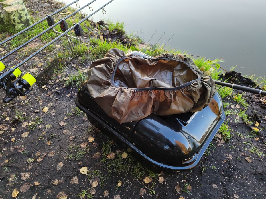 Pokrowiec na łódkę zanetową, fotel, torbę wędkarską