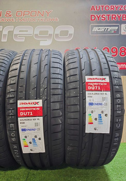 Nowe opony letnie  - RoadX Rxmotion DU71 - 225/45R18