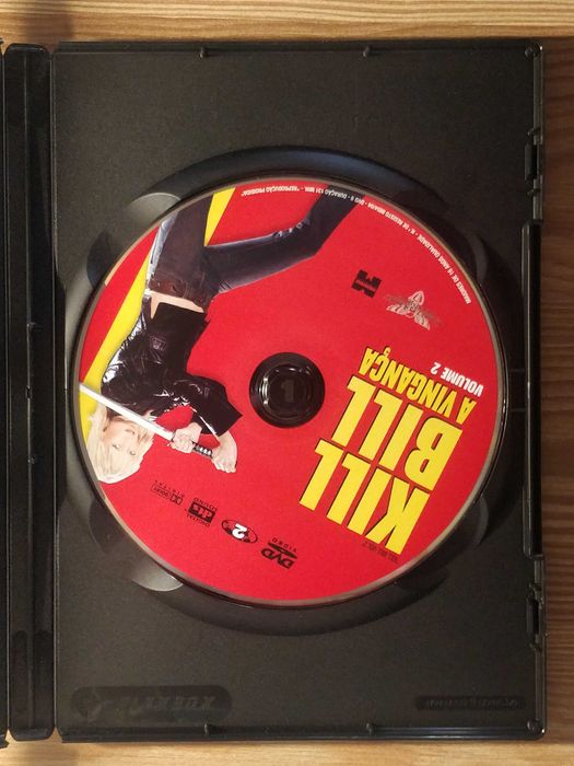 Dvd Kill Bill Vol 1 e 2 com caixa