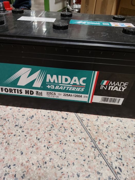 Bateria 12v  225ah, 1200A