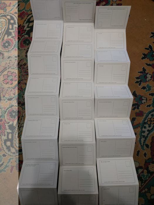 Открытки почтовые из Израиля . 3 нобора qassem company