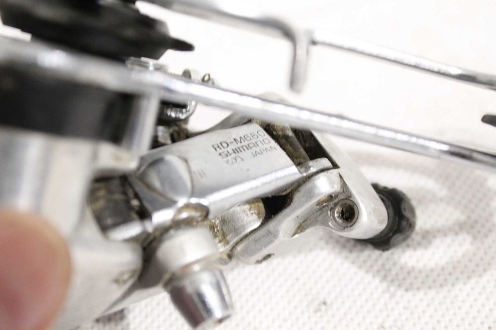 DOBRY STAN przerzutka shimano deore DX RD-M650 . 7sp era JAPAN CM5