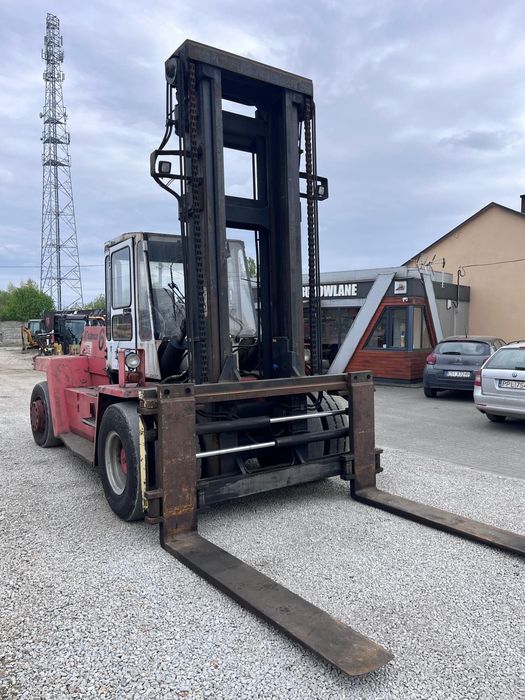 Wózek widłowy Widlak KALMAR LMV DC 12-1200 z 1996 roku   udźwig 12 ton