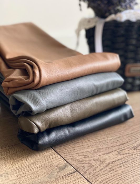 Шкіряні лосіни на хутрі | теплі зимові