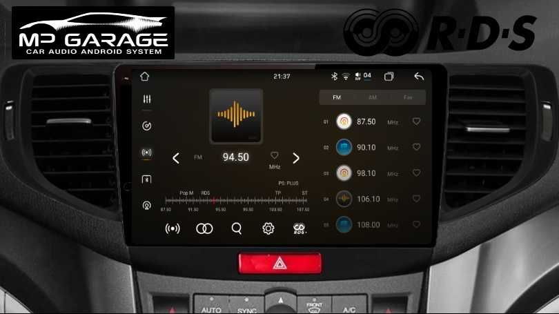 Radio Android_14 Honda Accord 8 LTE CarPlay/AA Qled 4G Montaż