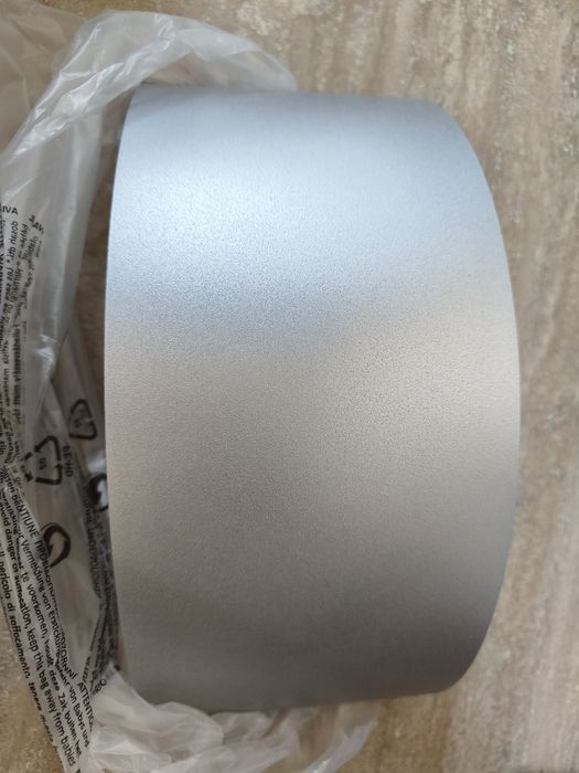 Zewnętrzna lampa aluminium srebrny