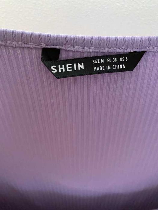 Top Curto Lilás Roxo