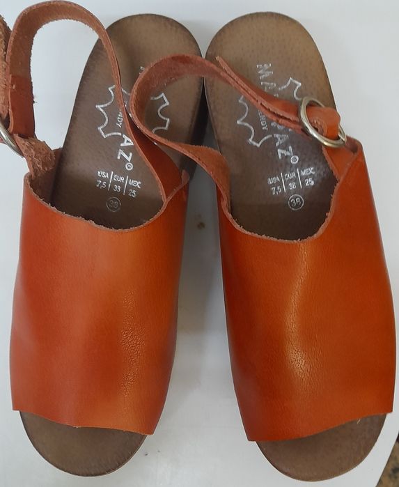 Sandálias pele genuína Marypaz tamanho 38 - Bom estado