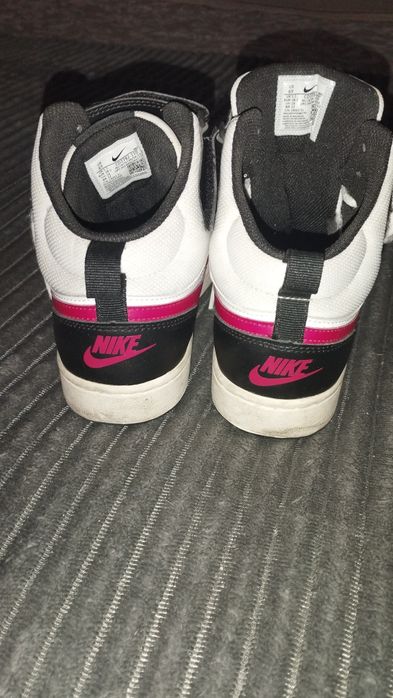 Tênis Nike  Air Force 1 High White Black