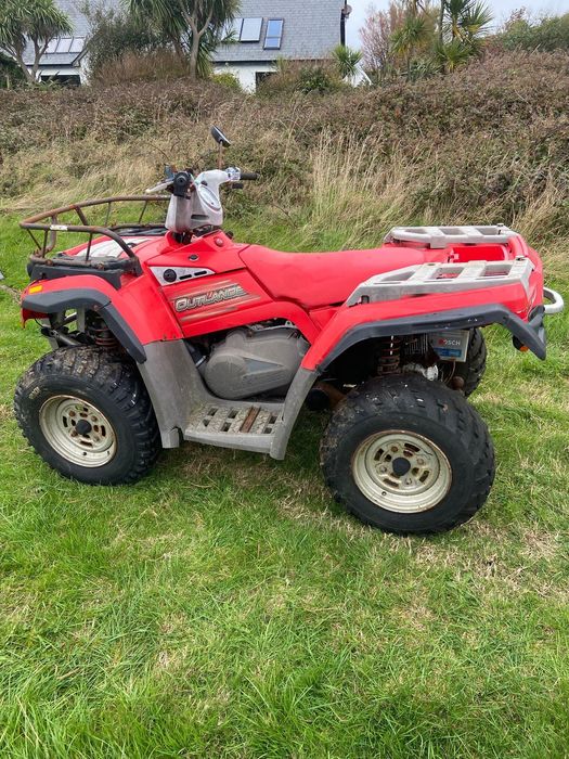 2 quady can am outlander 400