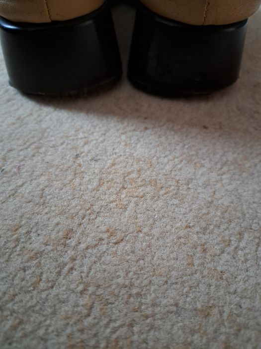 Buty damskie mokasyny beżowe r.38