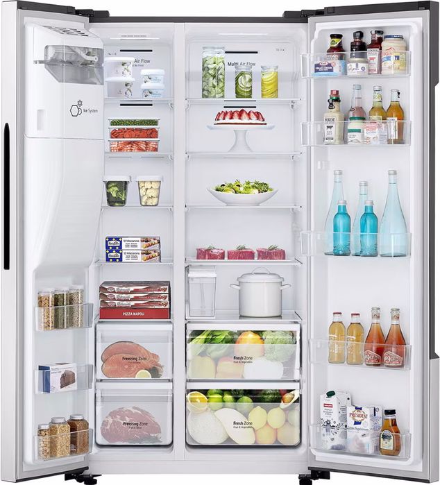 Холодильник LG GS-M32HSBEH сріблястий