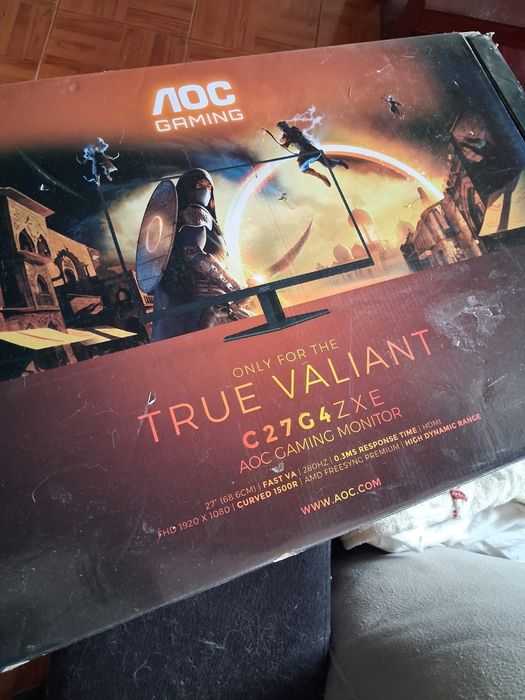 Monitor curvo 280hz 27"