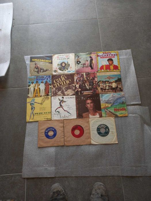 lote 139 discos vinil