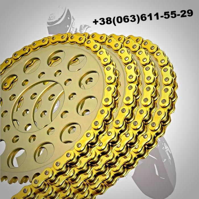 НОВЫЕ МОТОЦЕПИ (Мото Цепи) на Suzuki / Honda / Yamaha / Kawasaki и др.