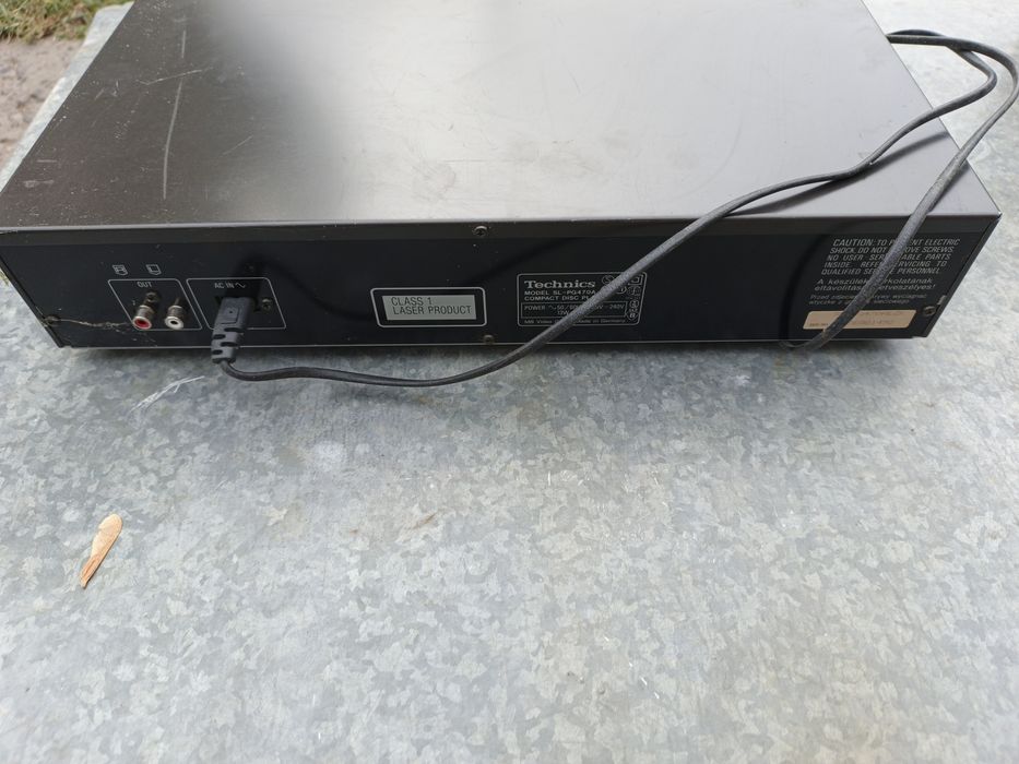 CD програвач Technics SL-PG470А