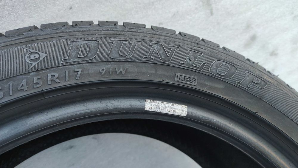 Opony Letnie 225/45/17 Dunlop 2szt 7mm