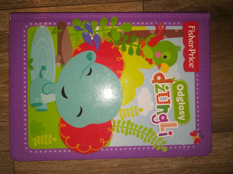 Książka dla dzieci "Odgłosy dżungli"