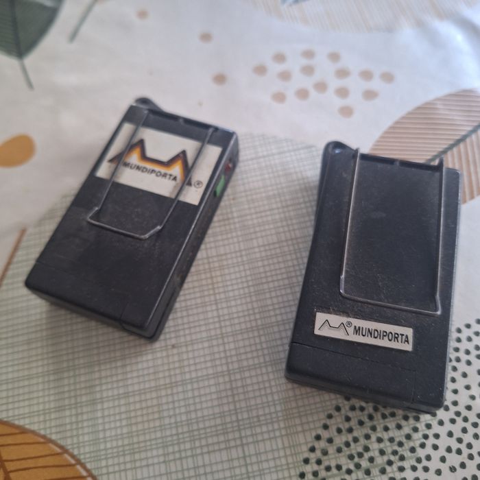 2 comandos portao Mundiporta originais