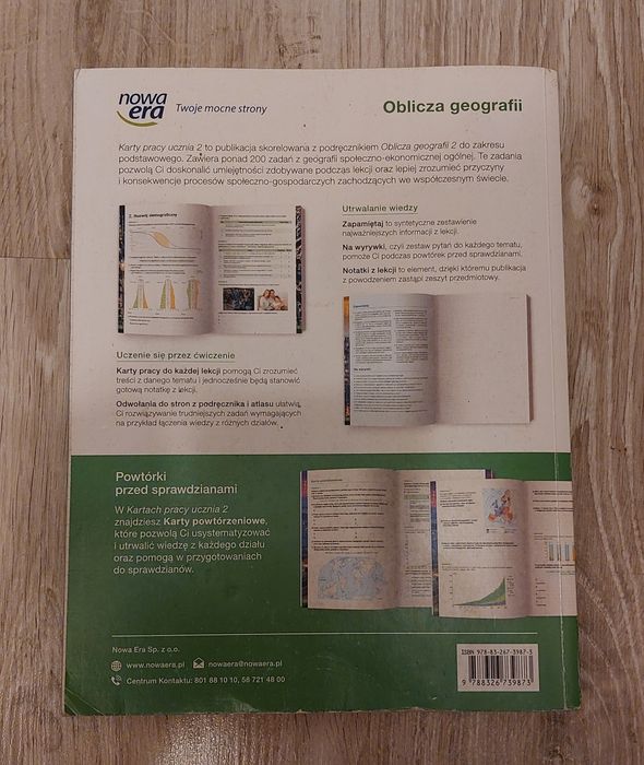 Oblicza geografii 2 karty pracy