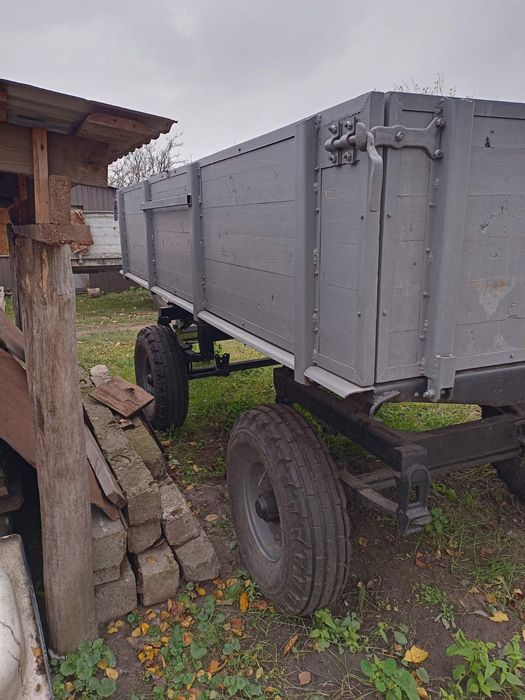 Тракторний причіп 2ПТС-4, обмін на мульчер.