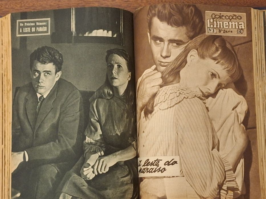 Volume encadernado colecção "Cinema" anos 50
